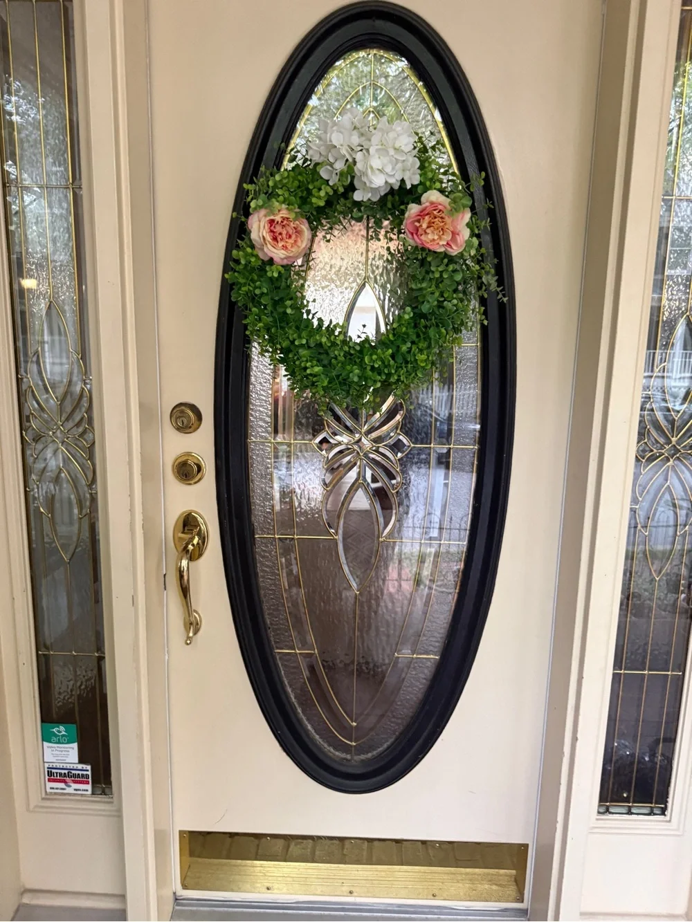 Faux Eucalyptus Wreath faux eucalyptus